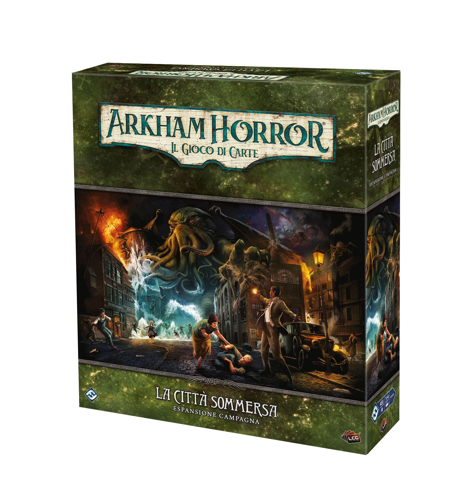 Asmodee Arkham Horror LCG: The Submerged City (Italian)