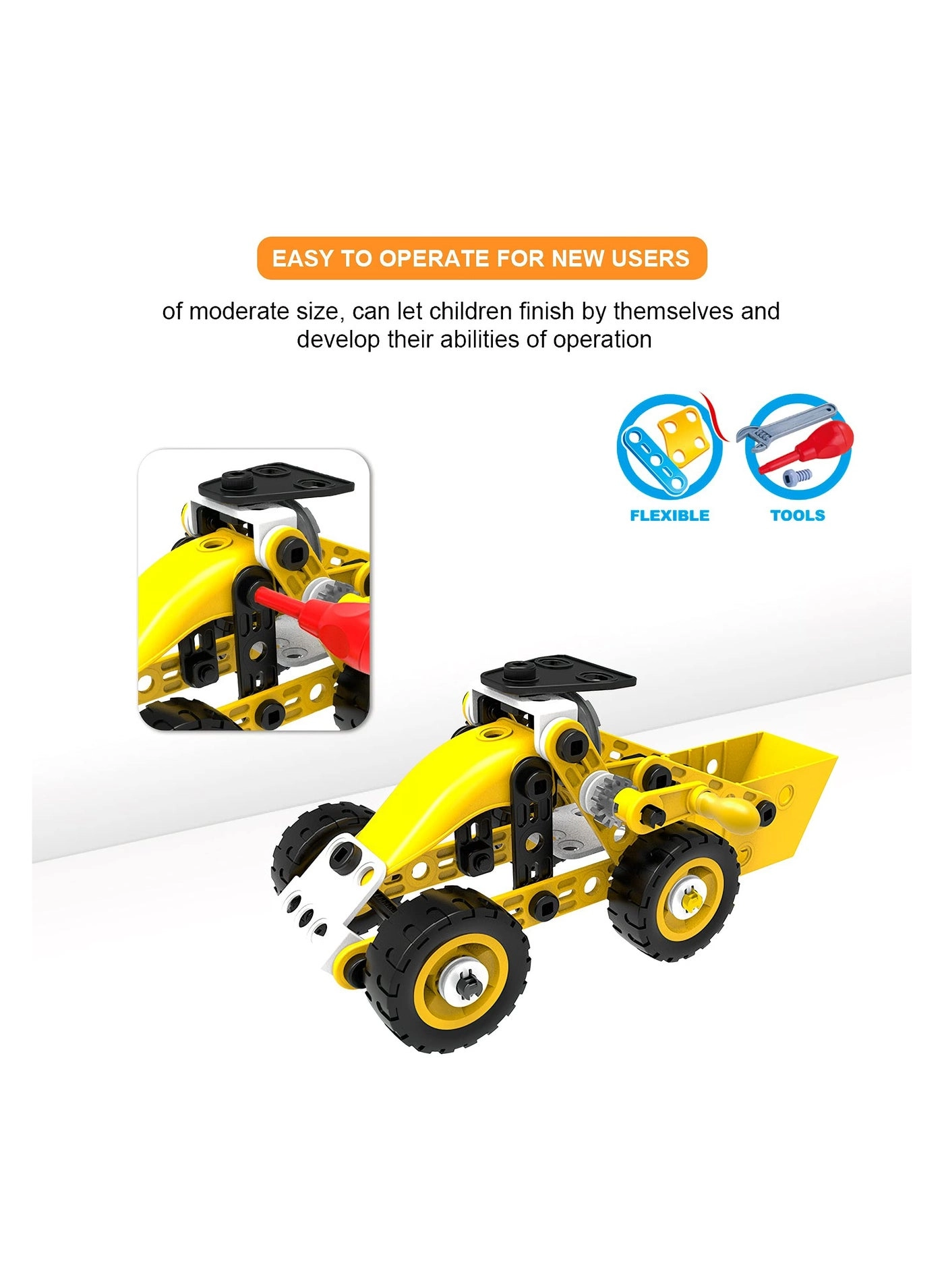 Construction Toys - 100 pcs