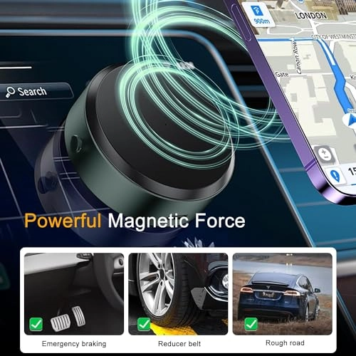 Magnetic Car Suction Cup Holder