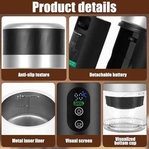 mini coffee machine - 150 Milliliters Capsule & Ground Coffee