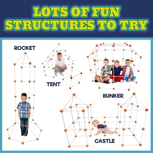 Mega Forts - 80 Piece Den Building Kit