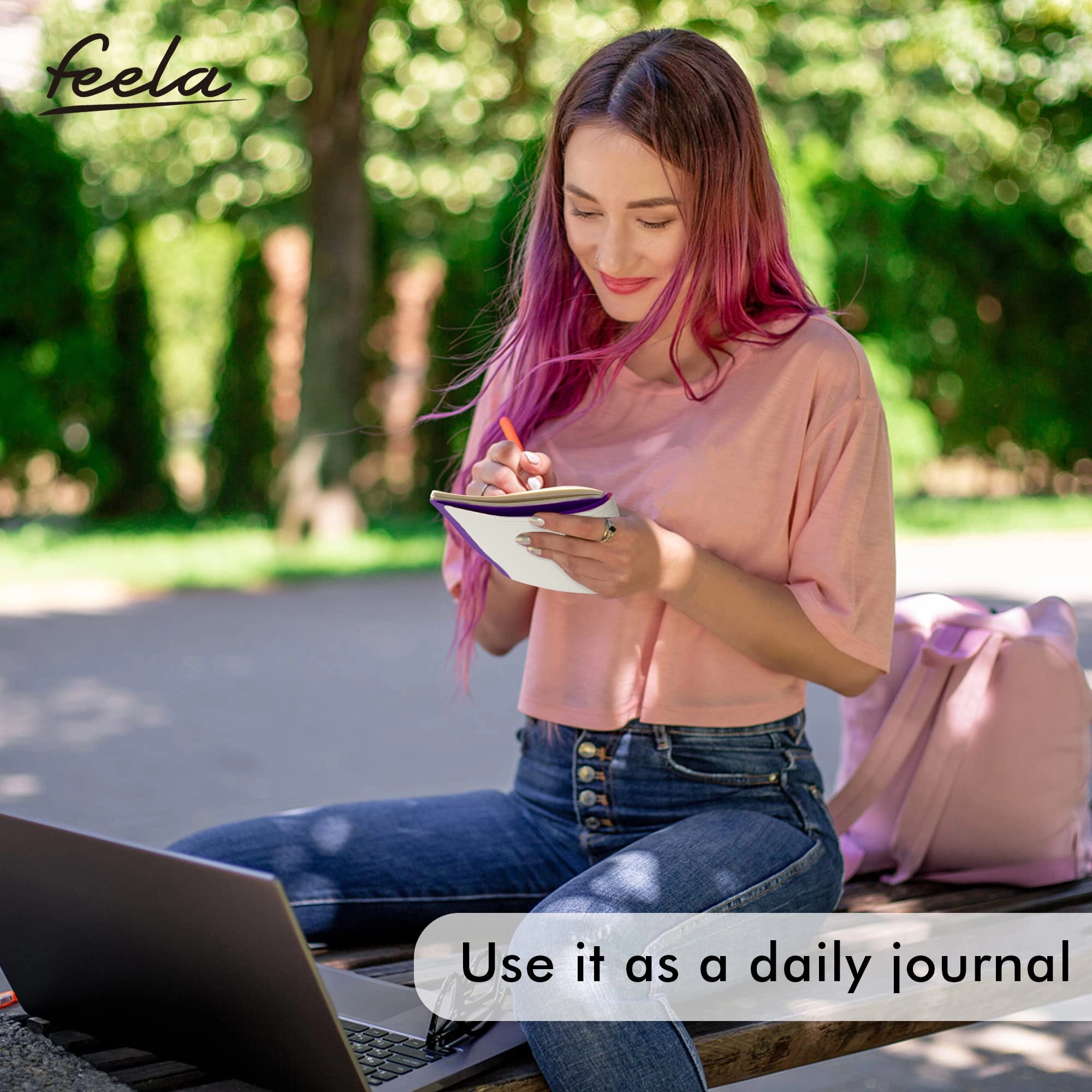 Soft Cover Notebook A5 Softcover - Blank 46 Sheets Pack