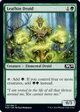 Wizards of the Coast Leafkin Druid - Core Set 2020