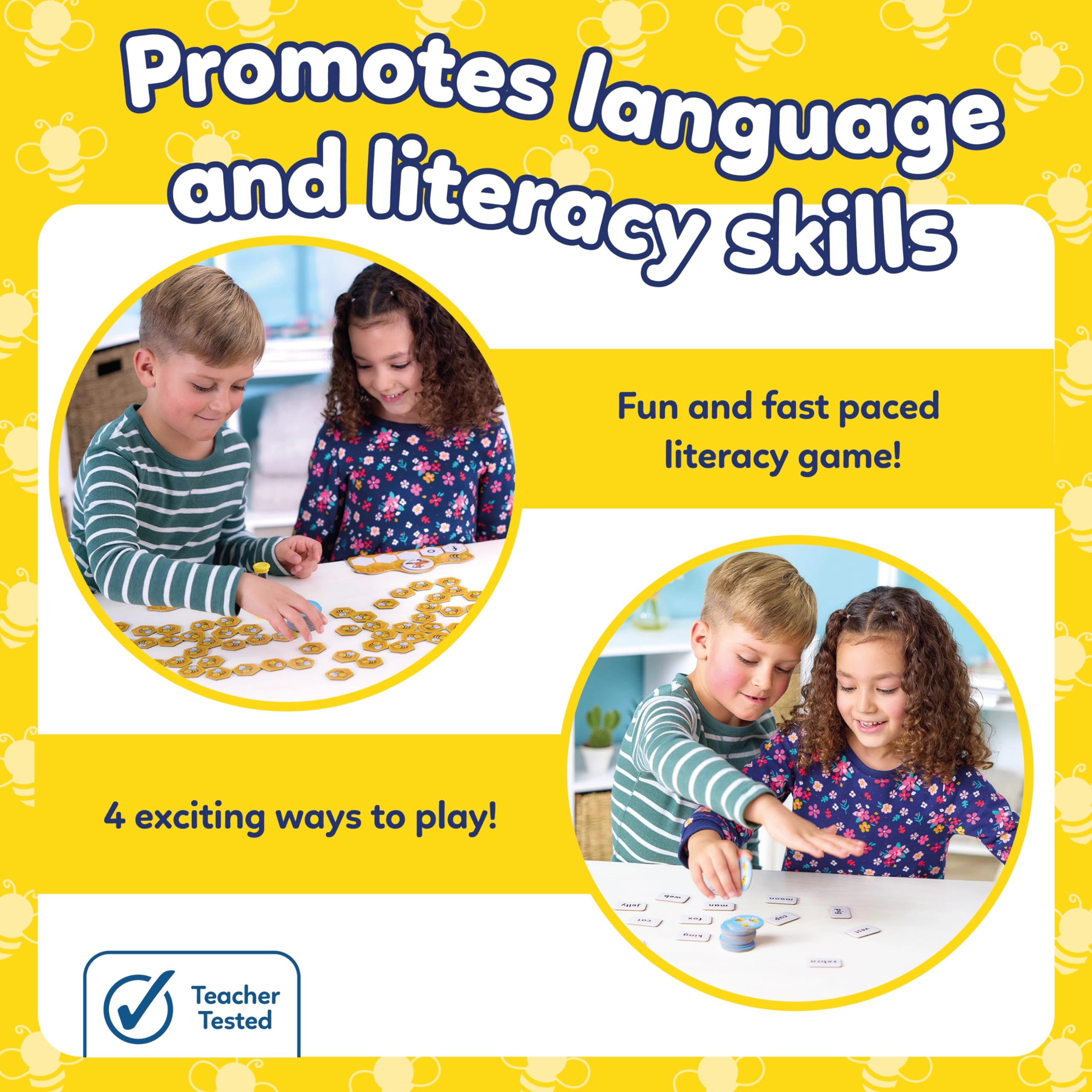 Buzz Words Spelling Game - Suitable for 5 years and above