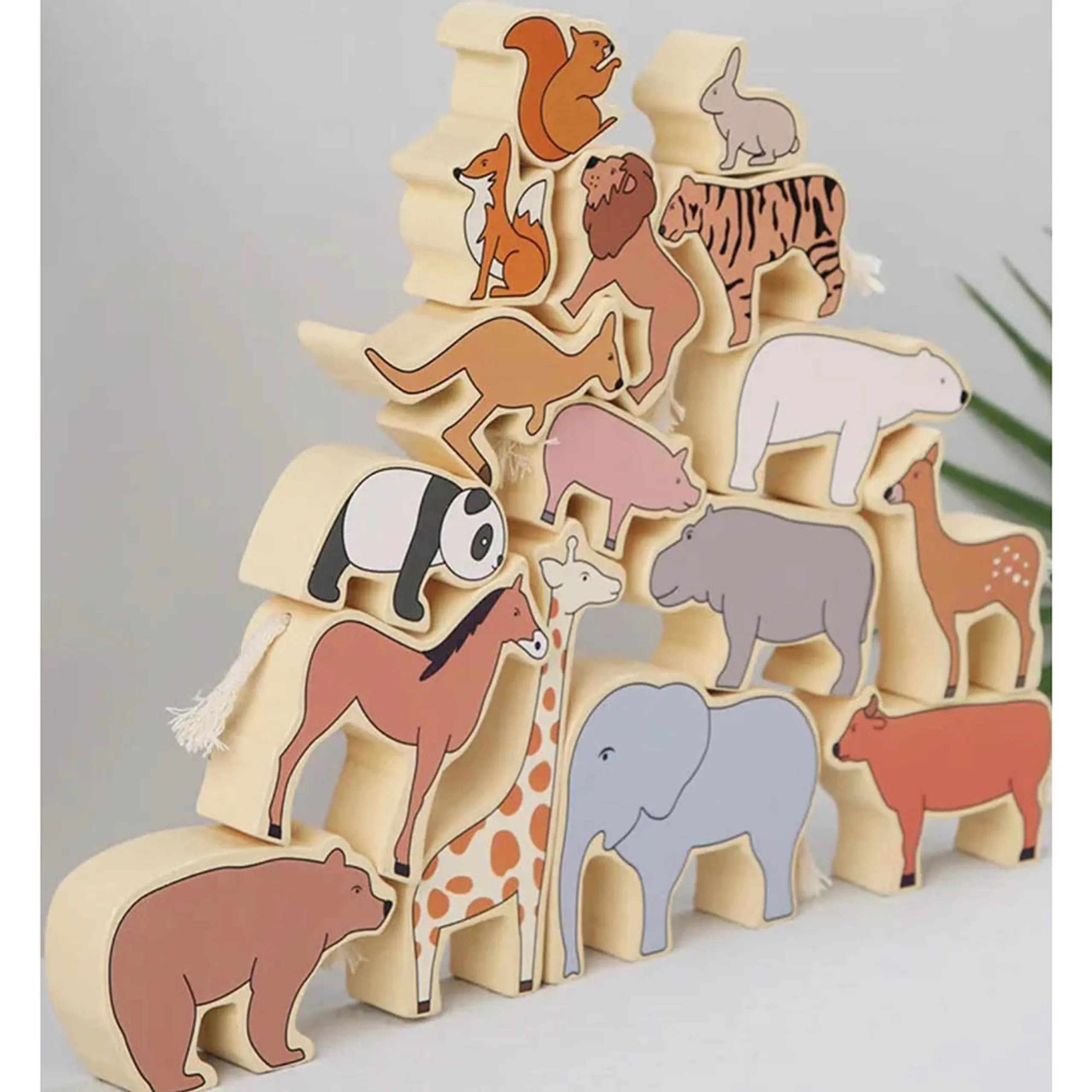 Animals Set - 3 years+ 16 pieces