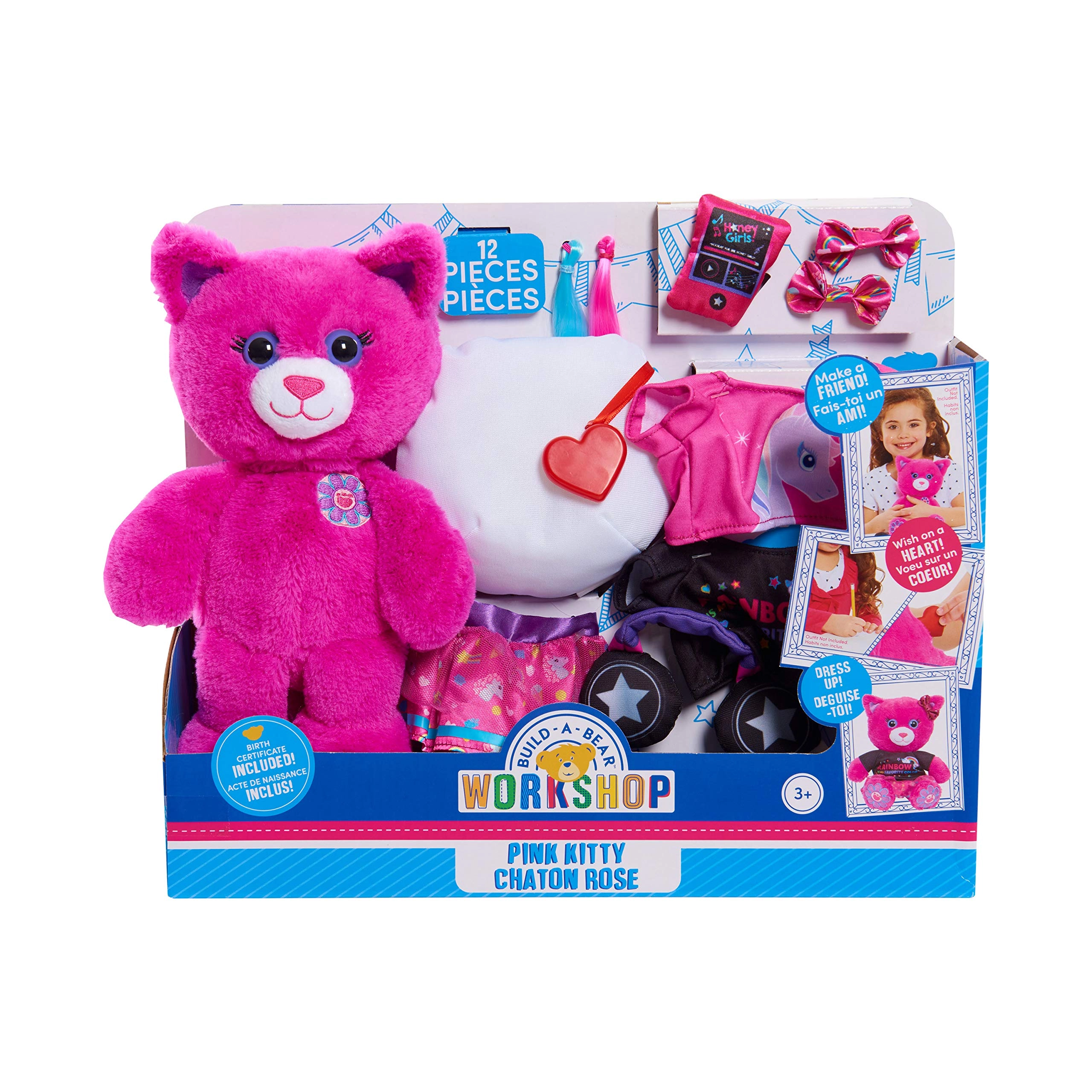 Just Play Build A Bear Workshop Kitty - 10" Activity Set
