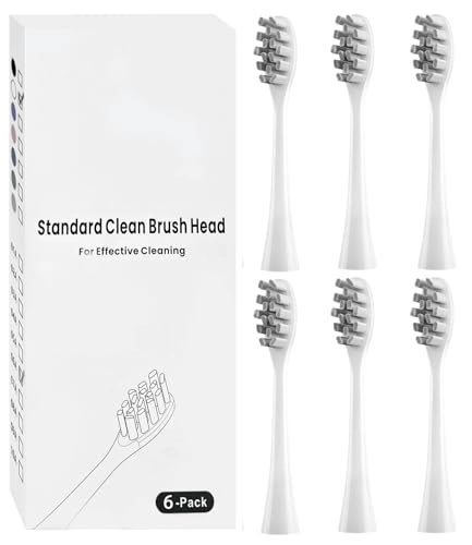 Brush Heads - 6 pack White Compatible with My Variations