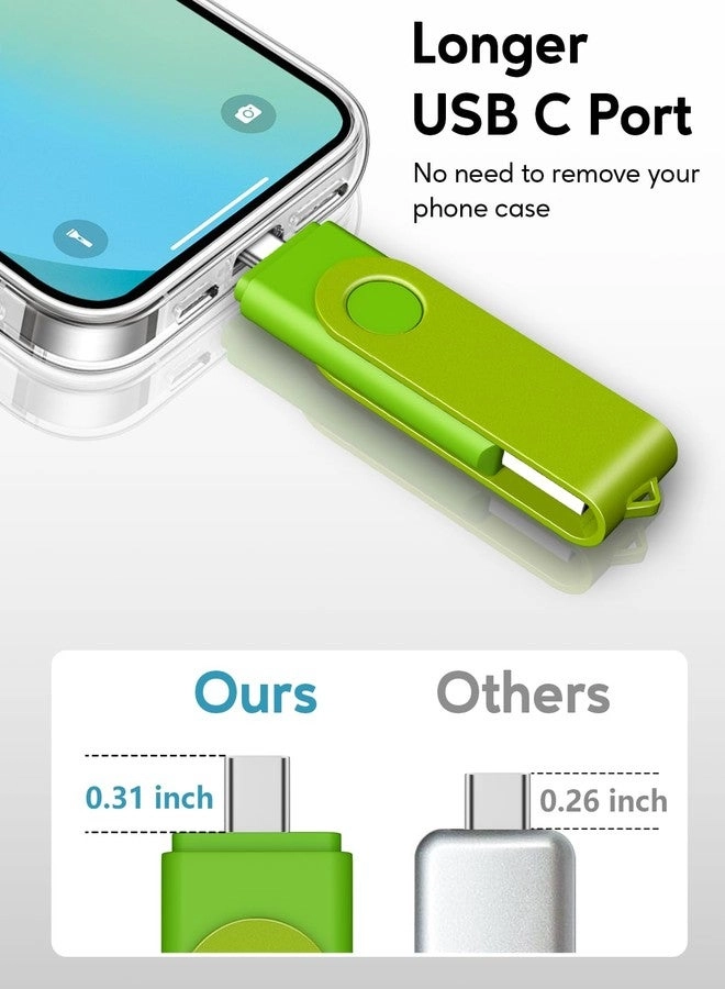 USB C Flash Drive - USB 2.0 USB-C USB-A 16GB