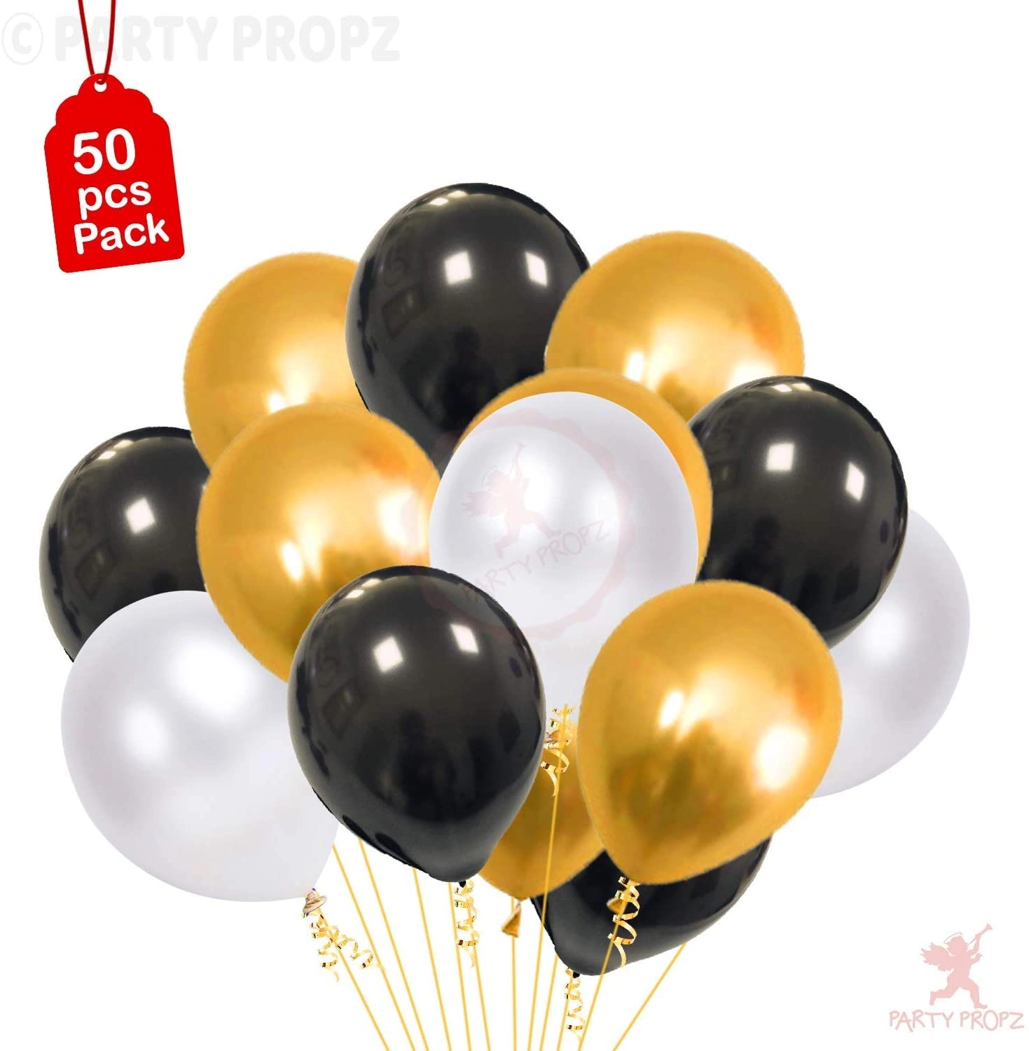 Latex Balloons - 50pcs Wedding Valentines Bridal Shower Birthday Party