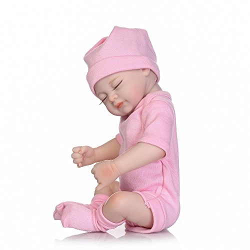 Reborn Baby Doll - 10inch 25cm Silicone Vinyl Girl