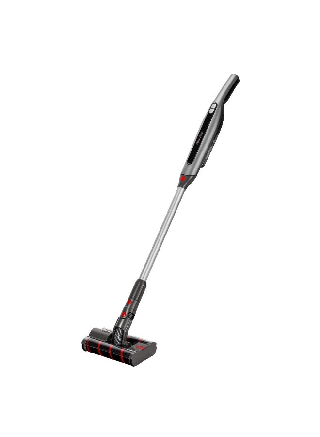 GEEPAS Cordless 2-in-1 Stick and Handheld Vacuum Cleaner - 120 W HEPA black