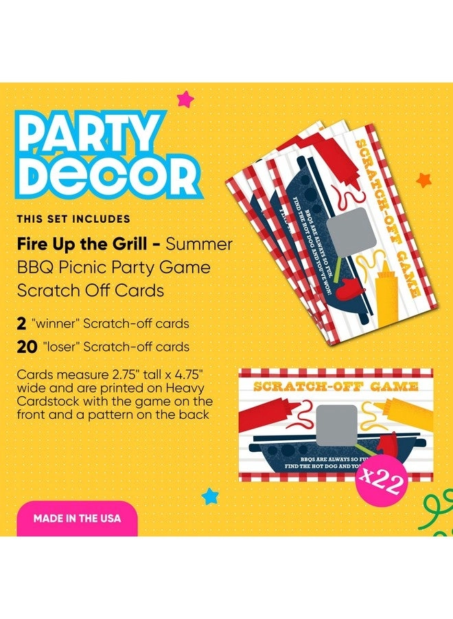 Summer Grill Party Game - 22 Cards