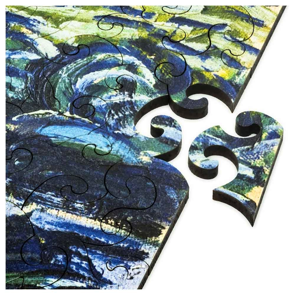 The Starry Night Wooden Puzzle (4107390-Art_Starry_Night) - 1000 pcs