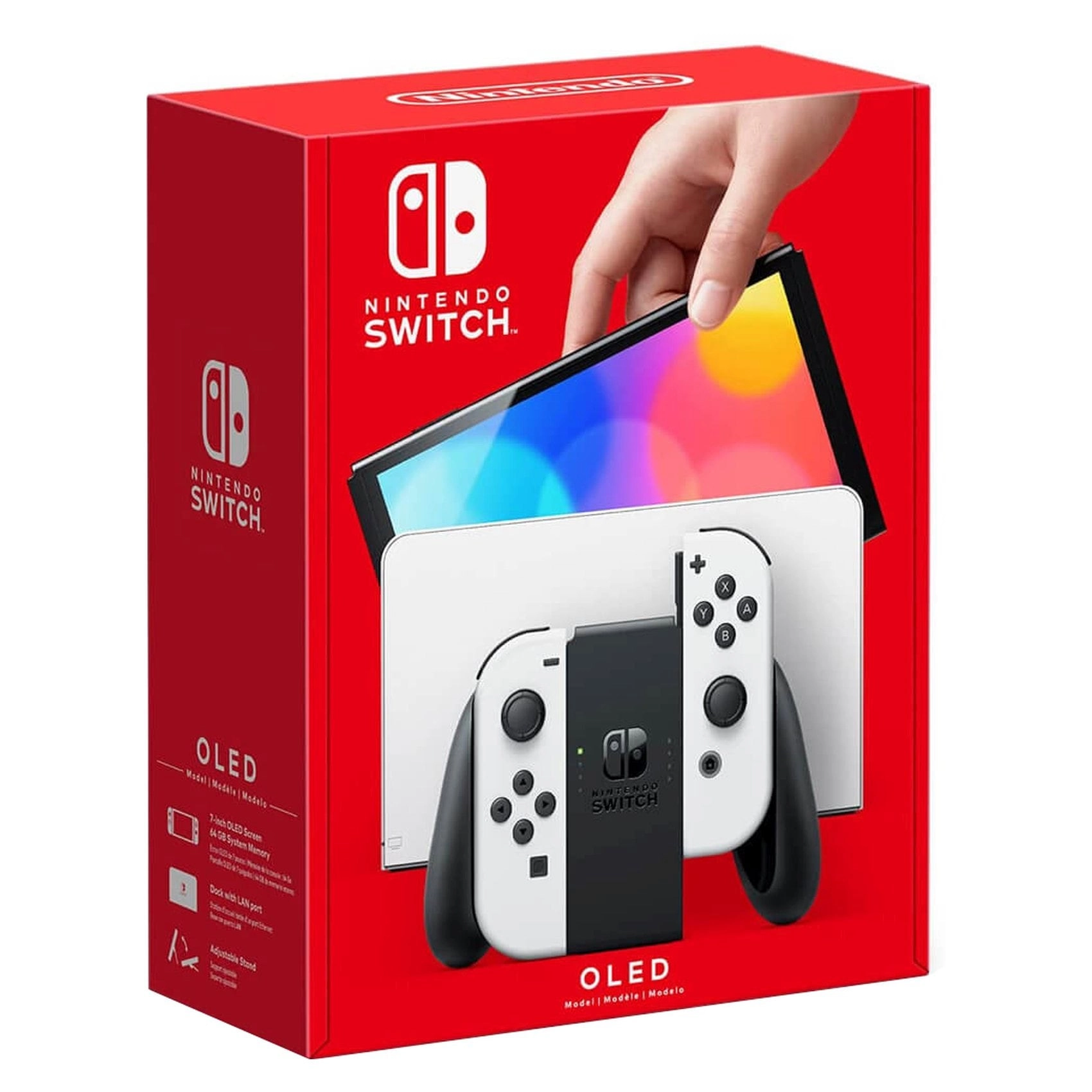 Switch OLED Console - 64GB + Joy Controller