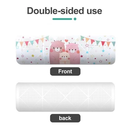 Universal Hollow Anti Direct Blowing Air Condition Wind Deflector - White 580 g