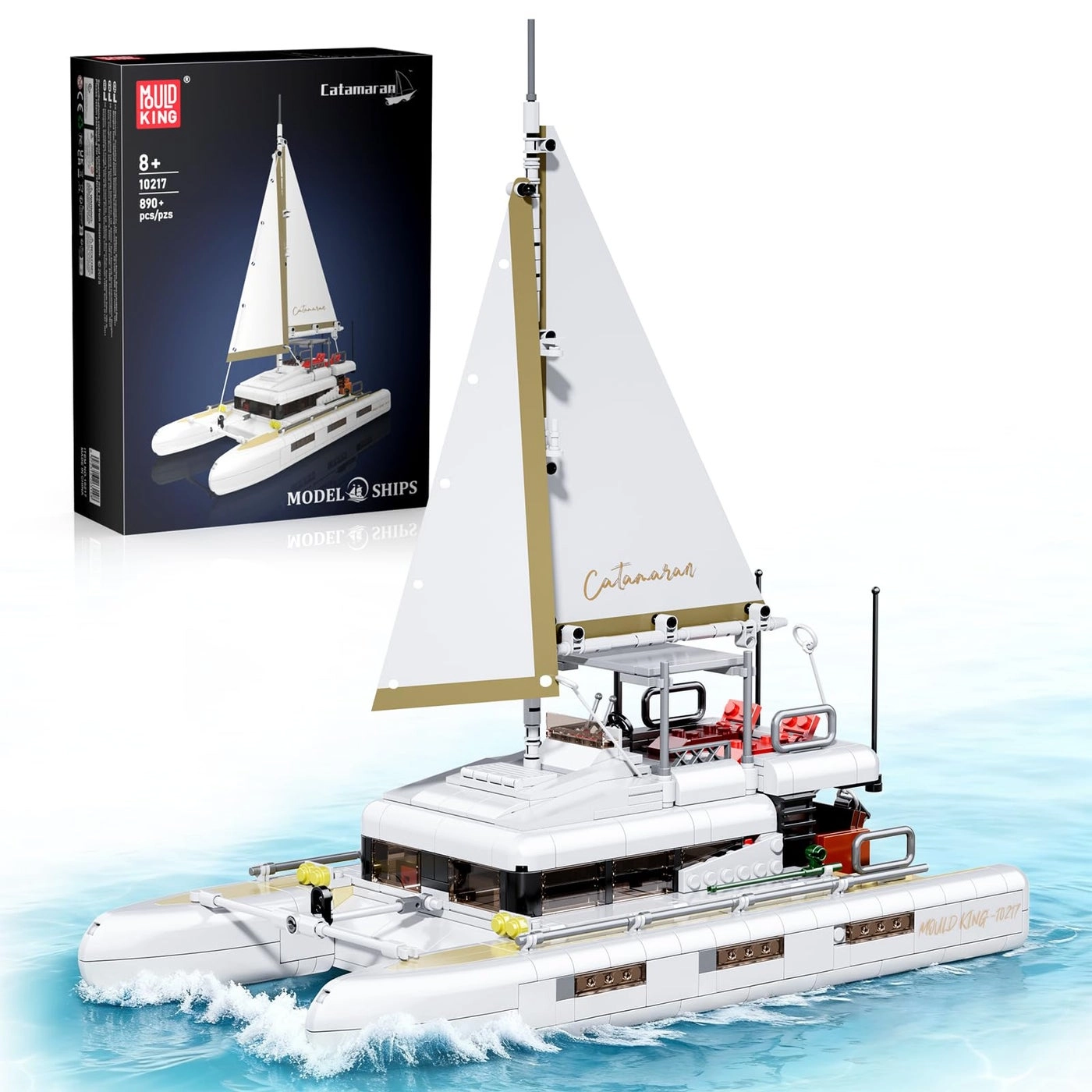 Catamaran Sailboat Building Kits (FT-10217-0805) - STEM
