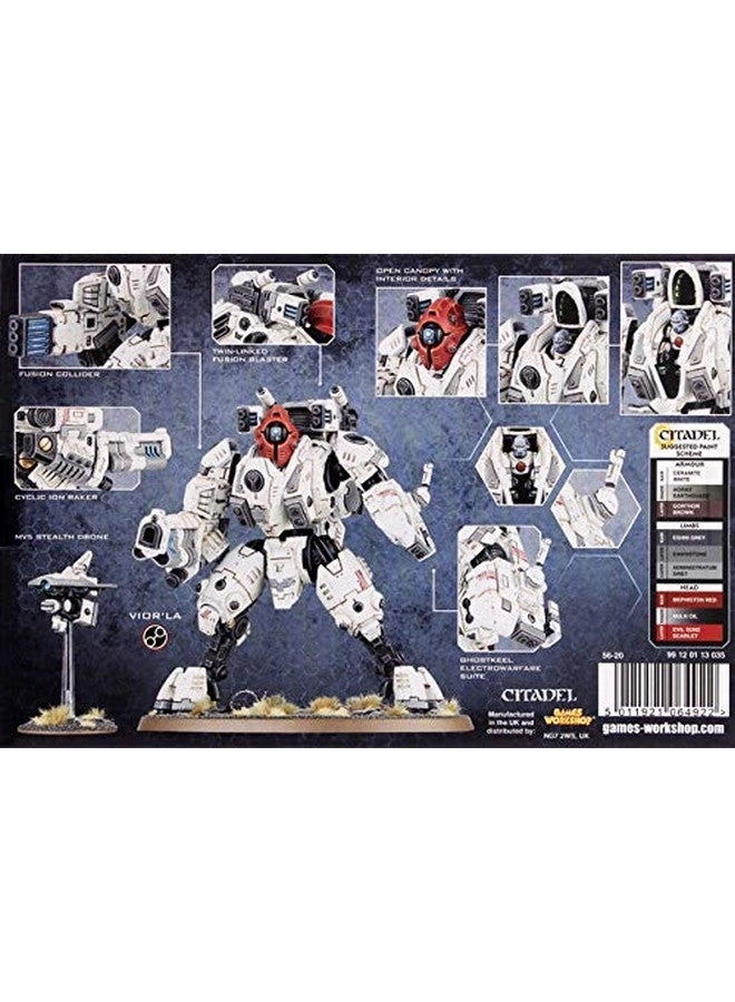 Tau Xv95 Ghostkeel Battlesuit Model Kit (99120113059")