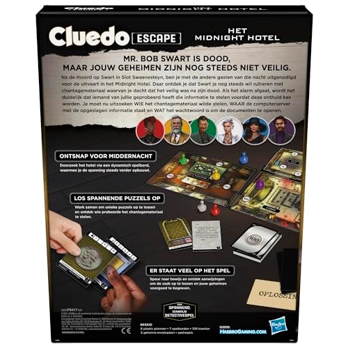Cluedo Escape: The Midnight Hotel (Dutch)
