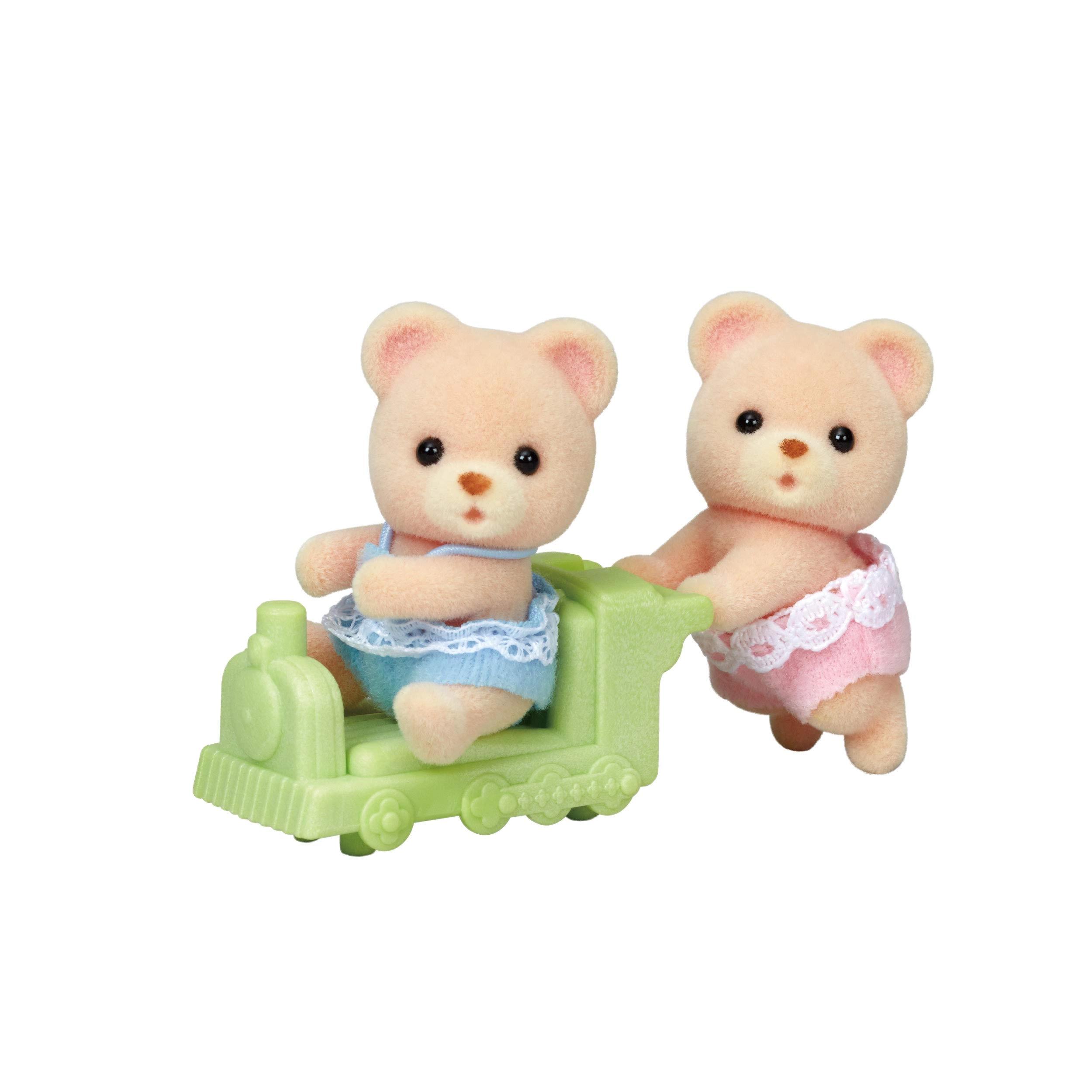 Sylvanian Families Bear Twins - 3 months and up 3 pieces 2 baby figures (4.4 cm) (5426)