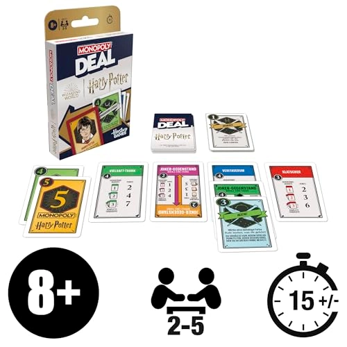Monopoly Deal: HARRY POTTER - Card Game