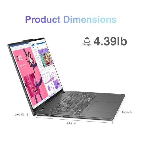 Yoga 7i - 16'' Core Ultra 7 155U 16GB DDR5 1TB SSD