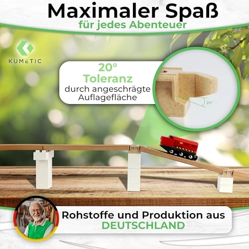 adapter stone - 50% wood, 50% plastic 10-piece