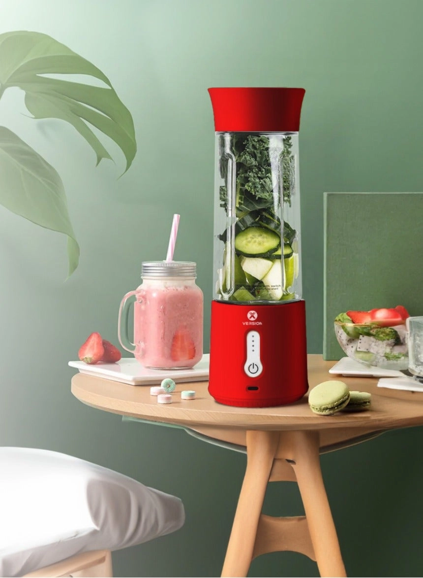 Portable Blender - USB Rechargeable 6-Blade Cordless