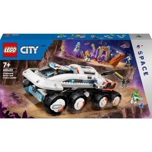 City Space Command Rover and Crane Loader (60432)