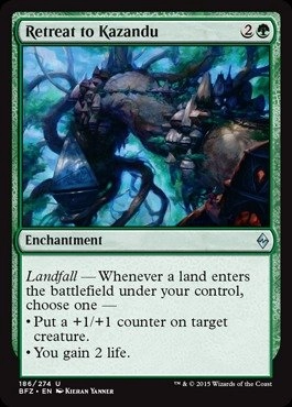 Magic: the Gathering Retreat to Kazandu