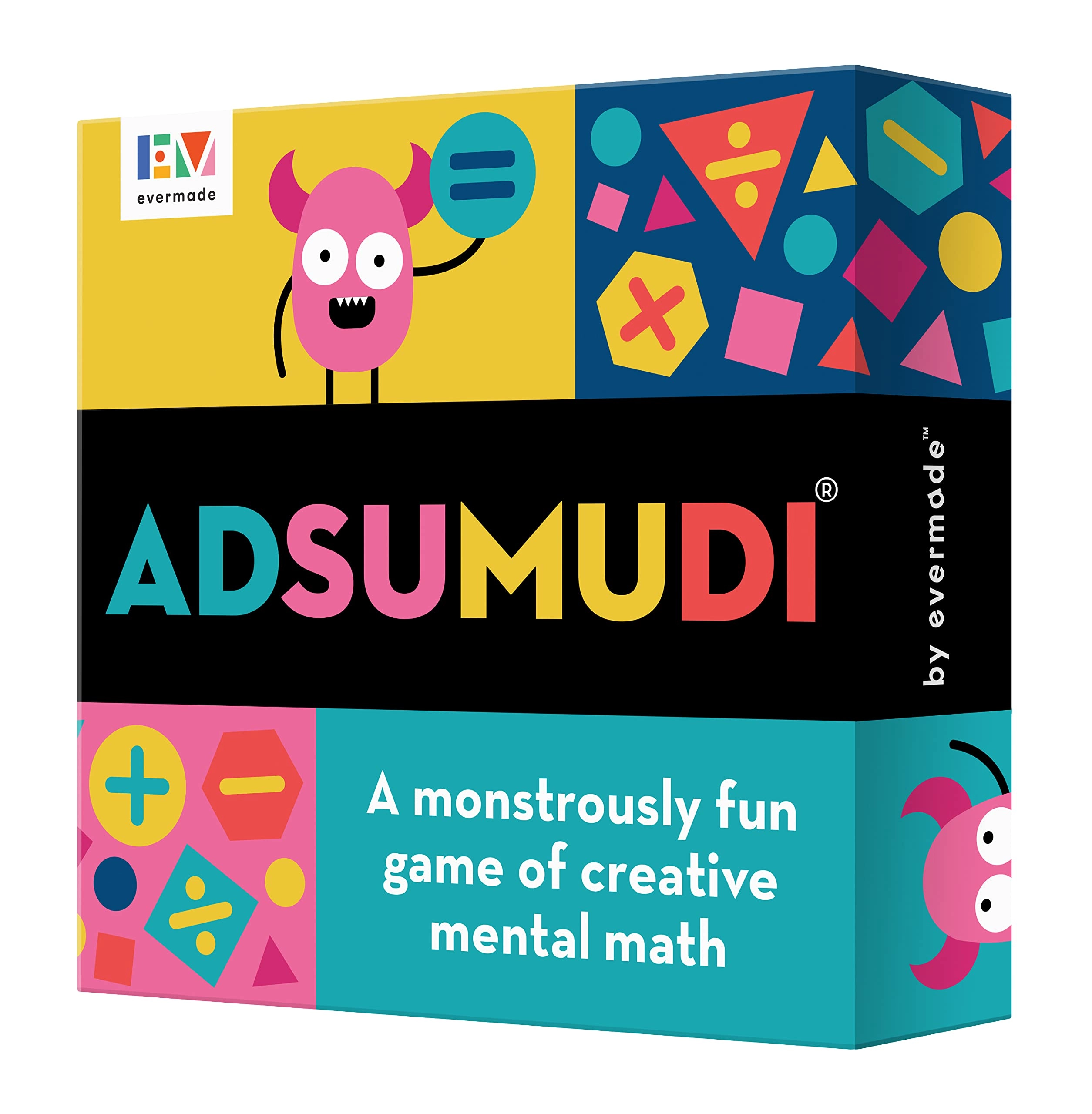 Evermade Adsumudi Math Game - 9 years and up 52 pieces