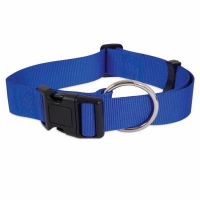 Pet Corner Trading LLC Nylon Adjustable Dog Collar - 3/8"X8-14" Dog
