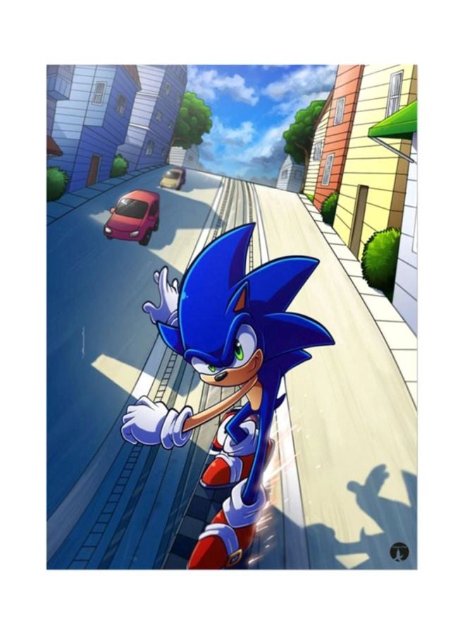 The Video Game Sonic Mouse Pad