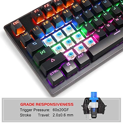 Mechanical Gaming Keyboard - Standard Wired/Wireless