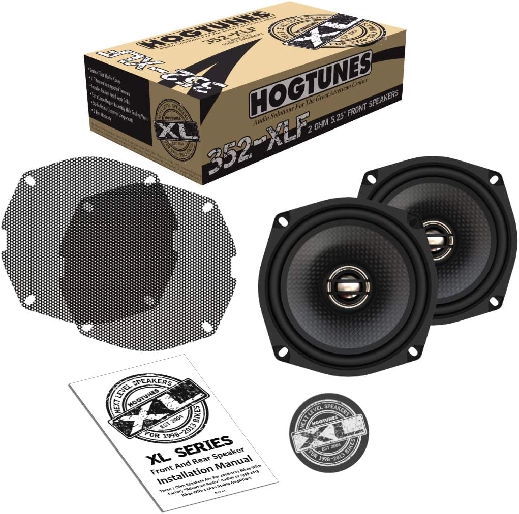 Hogtunes 352-XLF - 5.25" Front Speakers