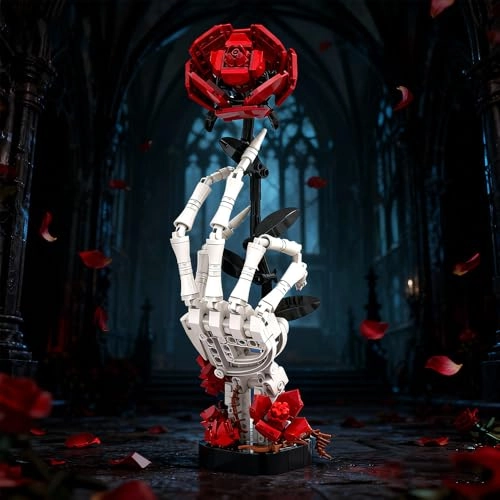 Mystical Rose of Skeleton Hand - 357 pcs