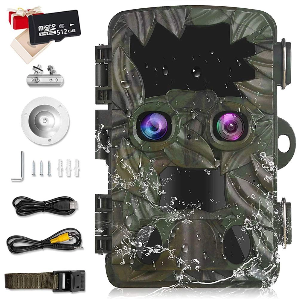 Braveking1 Trail Camera Dual-Lens - 20MP