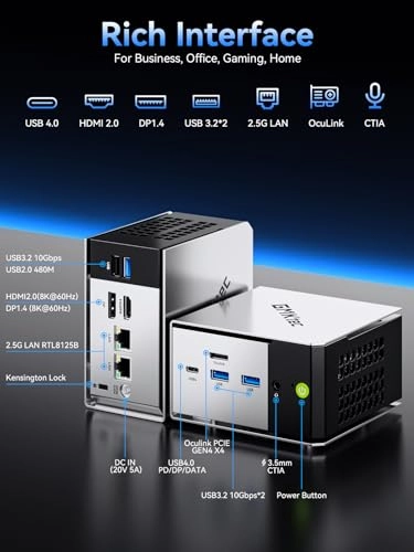 Mini PC - 6650H 16GB 512GB