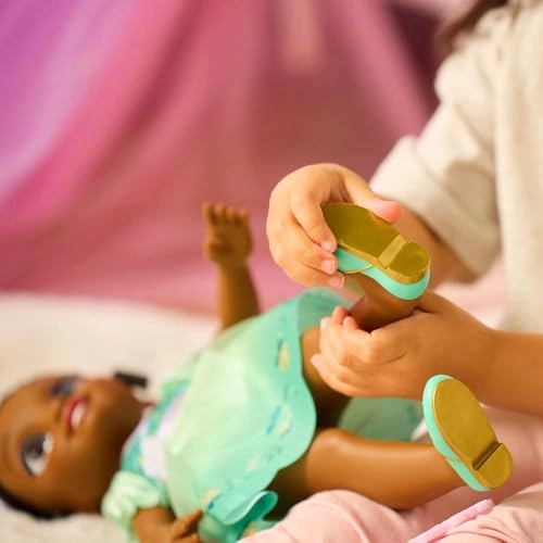 Tiana Once Upon a Story Doll - 16 Inch Reflective Eyes Ages 3+