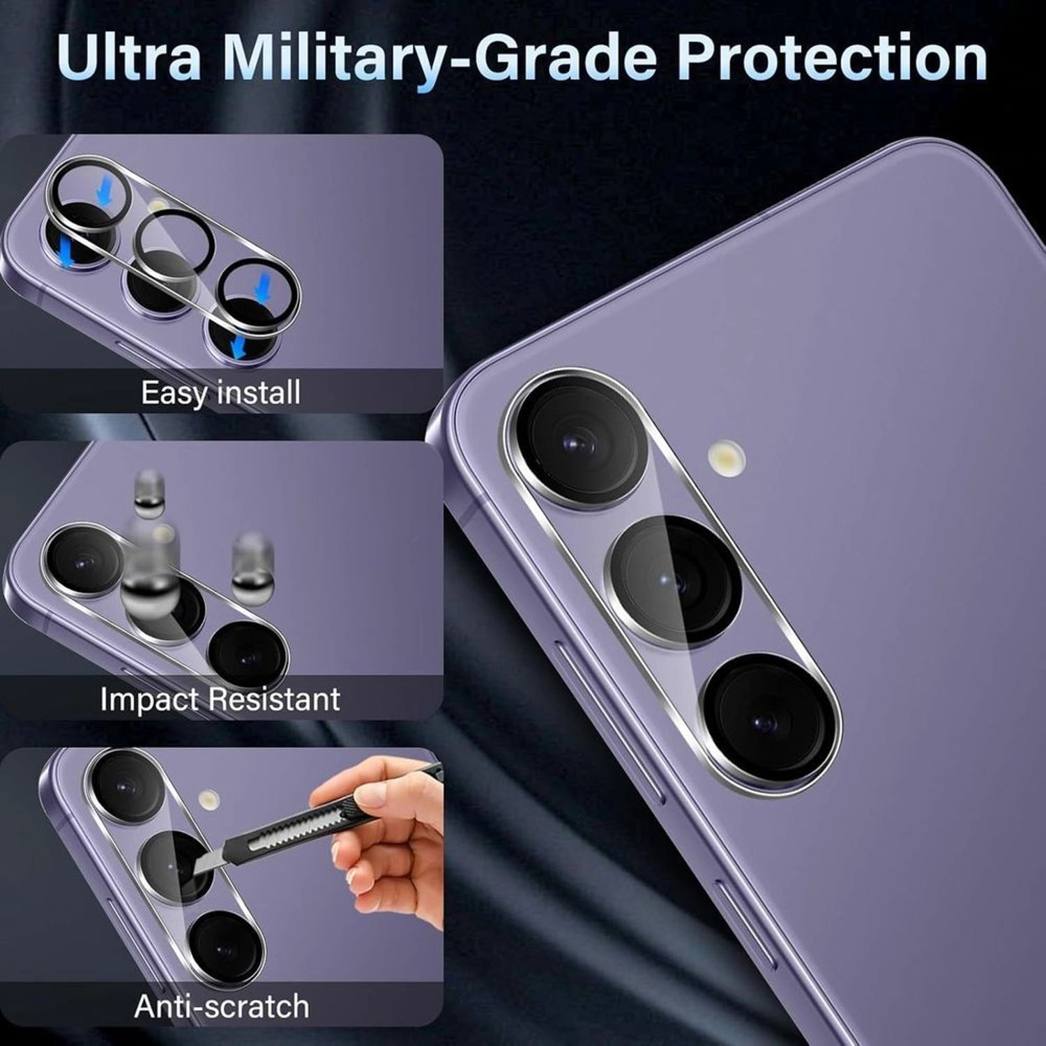 Clear Screen Protector for Samsung Galaxy S25 Plus