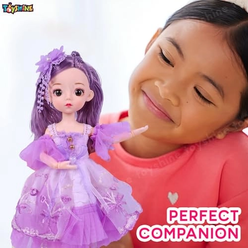 Cute Doll - 12-Inch Plastic Wedding Dress Ages 3+