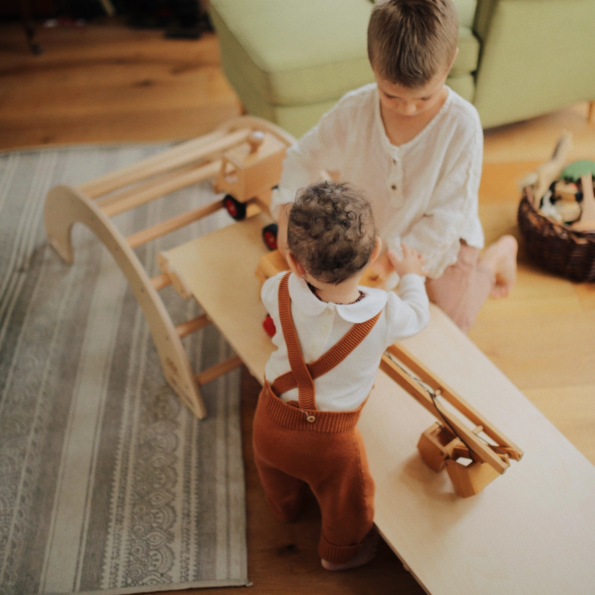 Pikler Duo - 110 x 43 x 5 cm Suitable for 12 months & above