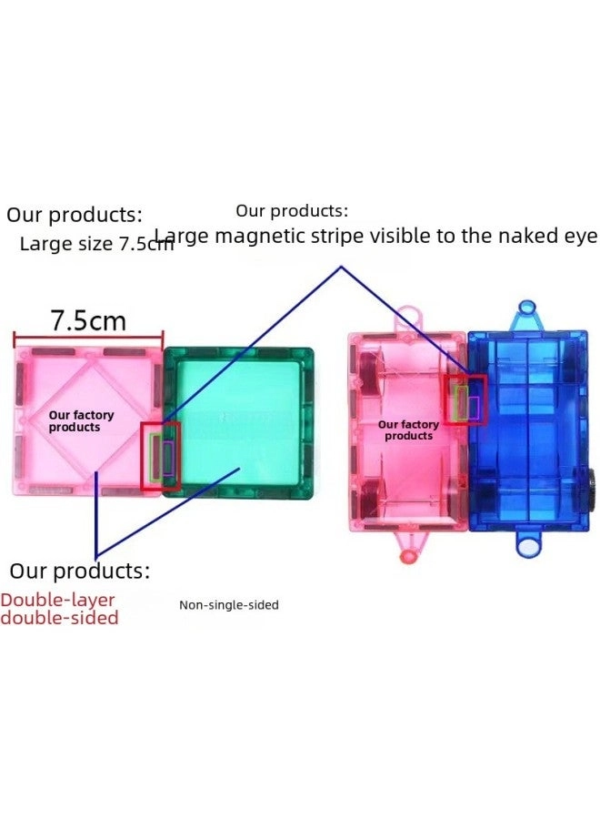 Magnetic Building Blocks - 20 pcs