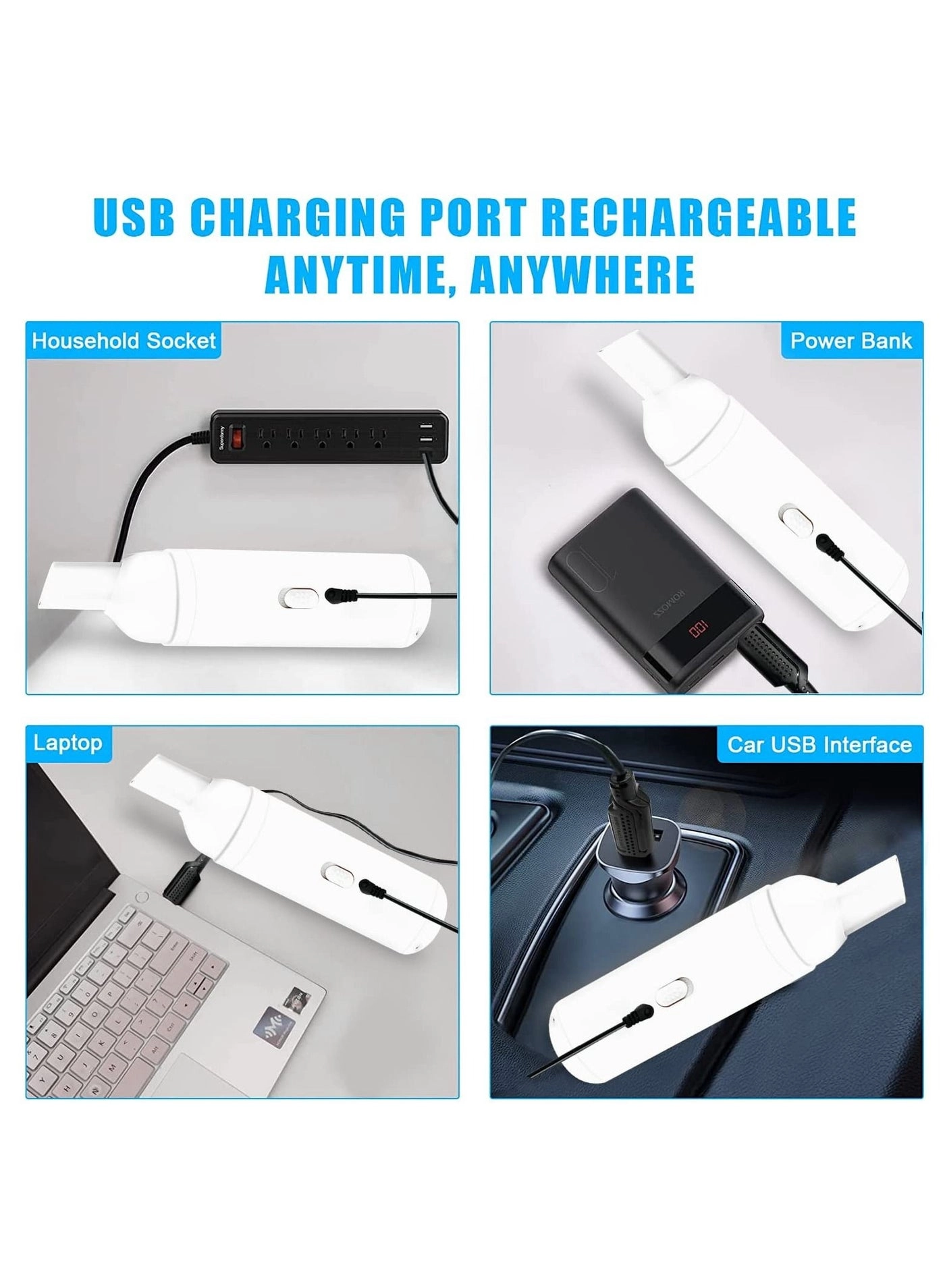 Portable Vehicle Vacuum Cleaner