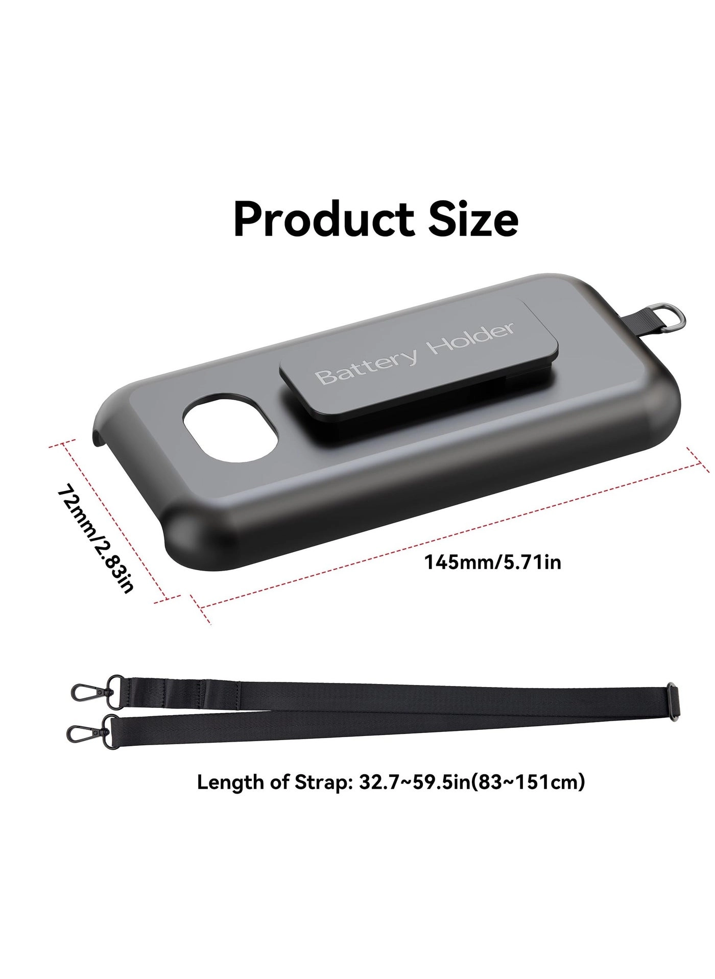 Battery Case for Apple Vision Pro