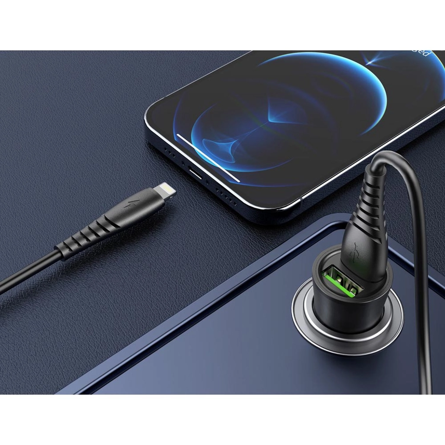 C6 Lightning Cable and Charger 1m