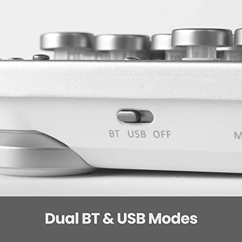 Retro Compact Keyboard - Wired/Wireless