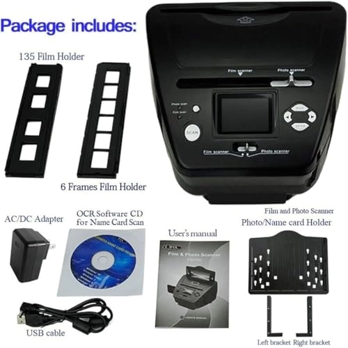 Film Slide Scanner - 22mp 135/126/110