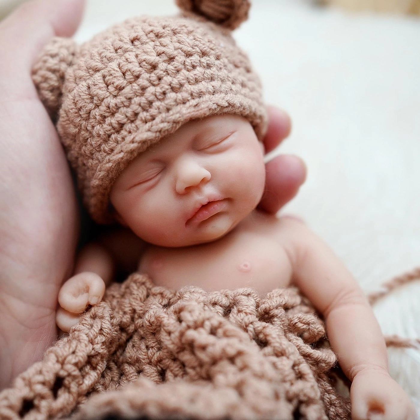 Bella Reborn Baby Doll - 7 Inch Silicone Ages 3+