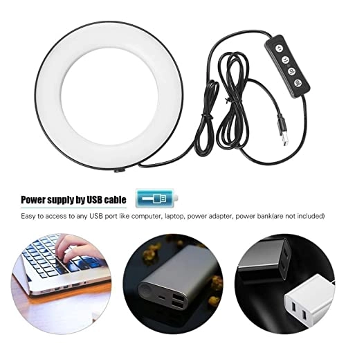 Ring Light LED - 6" Tripod 3 Light Modes