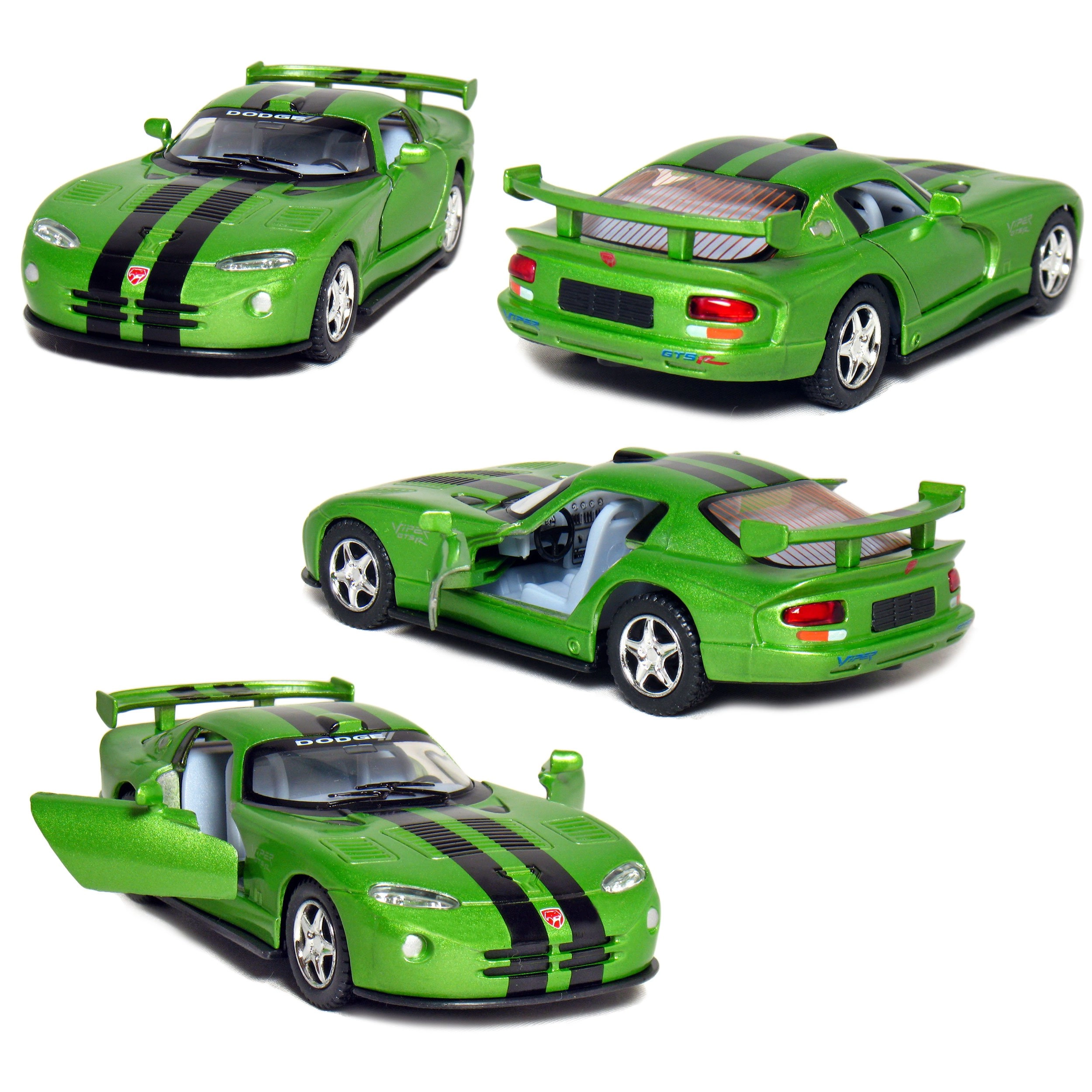 KiNSMART-KiNSFUN Dodge Viper GTR-S - 1:36 1pcs